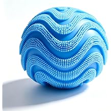 Slow Rebound Fuzz Ball, Squishy Fidget Toy, Soft Hand Squeeze Ball, Sensory Relaxation Toy, Stress Relief Gadget, Perfect for Home Office, Great Gift for Kids and Adults Blue