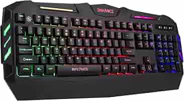 Amazon.com: ENHANCE Infiltrate KL1 LED Gaming Keyboard