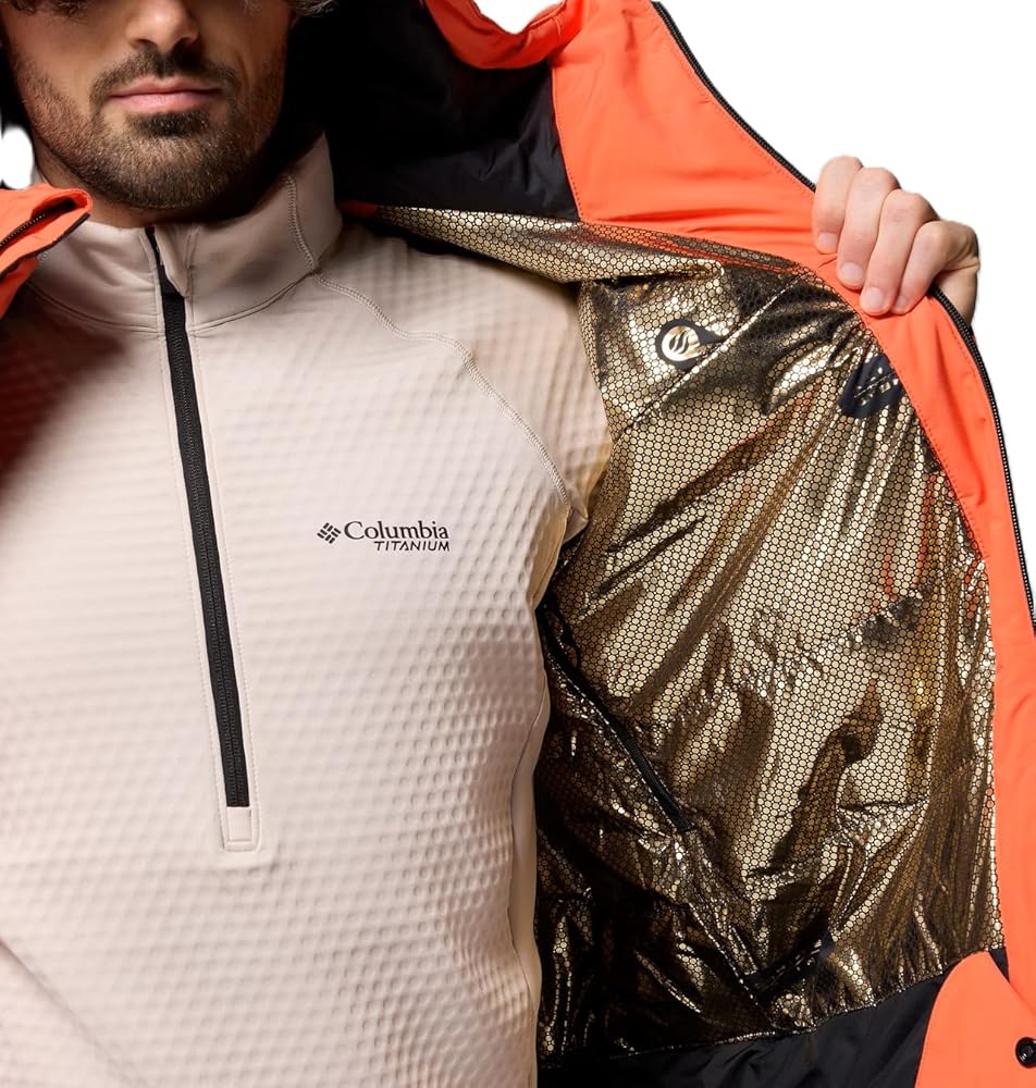 Amazon.com: Columbia Men's Winter District III Jacket, Zing/Black Amazon.com: Columbia Men's Winter District III Jacket, Zing/Black