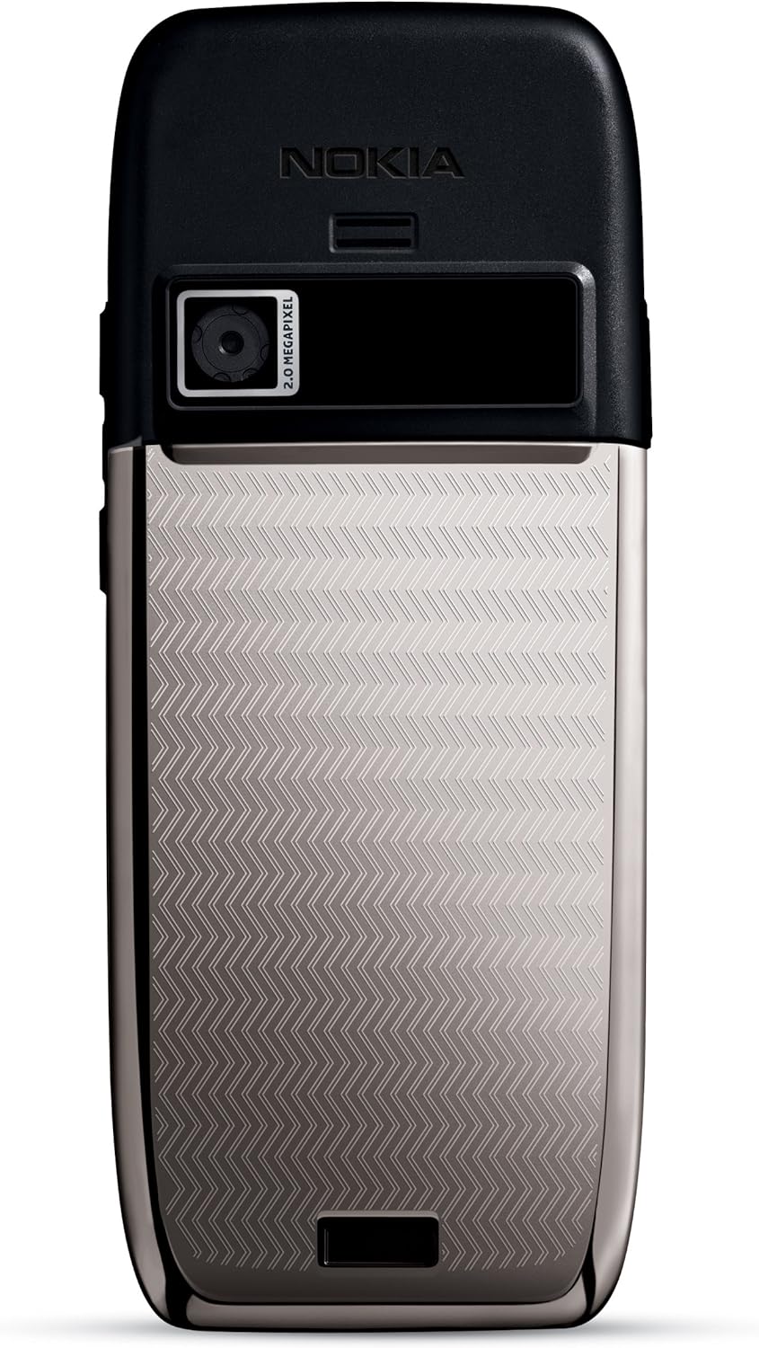 Nokia E51 Unlocked Phone with 2 MP Camera, 3G, Wi-Fi, MP3/Video Player, and MicroSD Slot--U.S. Version with Warranty (Black Steel)