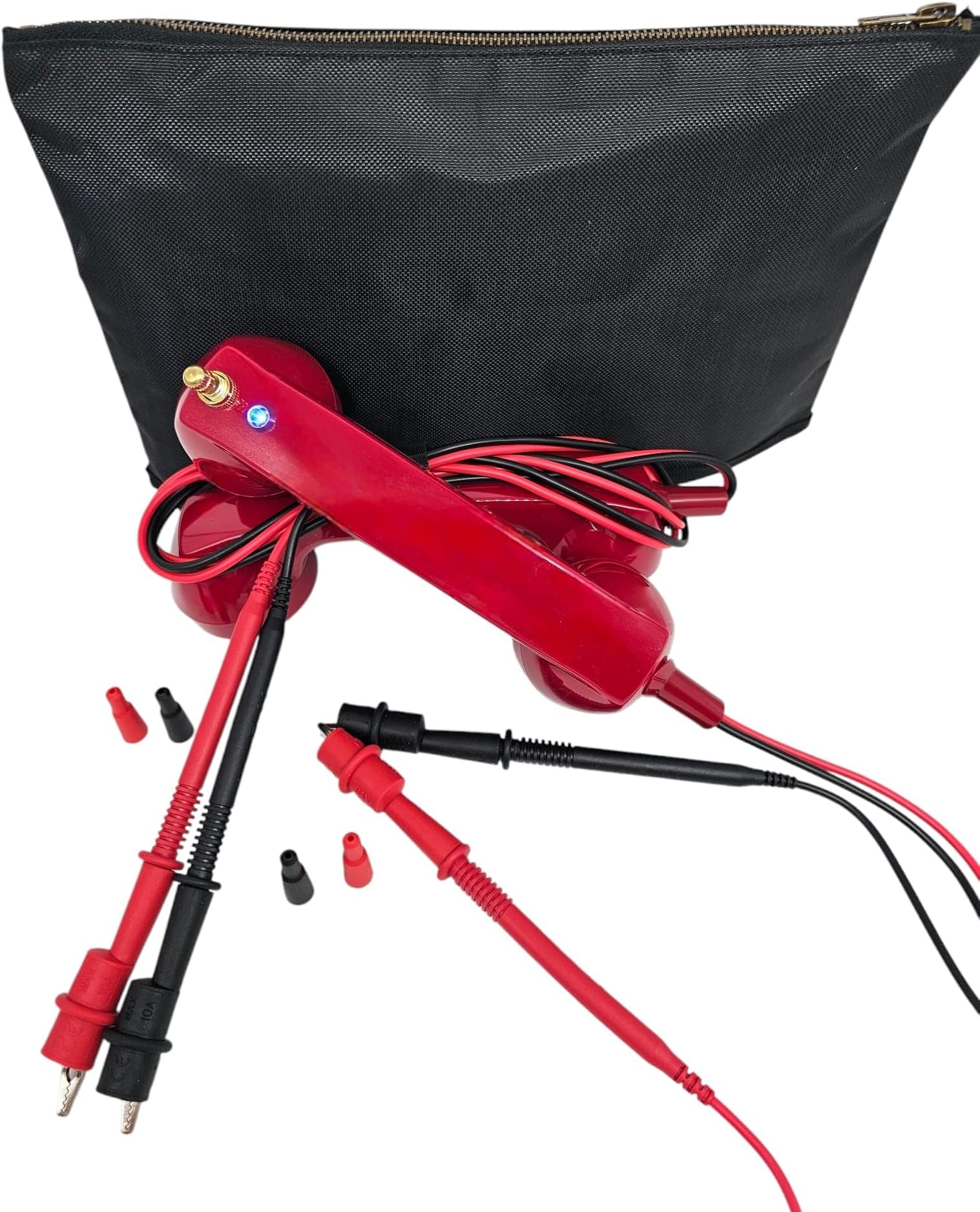 Loop Check Cable Tracer Technician Phone Set Electrical Continuity Test Phones TE001-RED