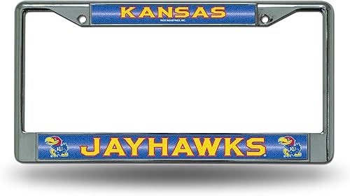 Miniatura 14 de Rico Industries NCAA 12 x 6 pulgadas, accesorio de automóvil cromado plateado brillante para automóvil/camión/SUV