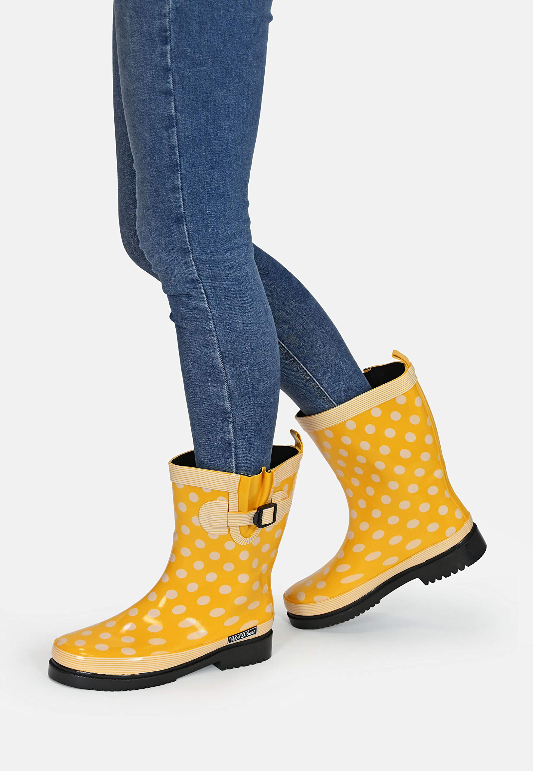 MADSea Damen Gummistiefel Ocean Halbschaft