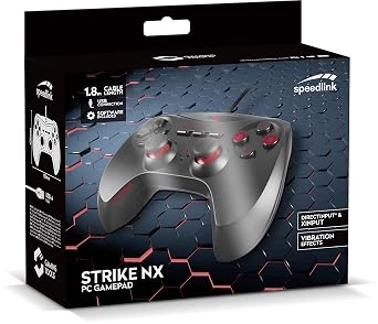 Speedlink - Strike NX 1.8M USB Ergonomic Gamepad For PC | Black