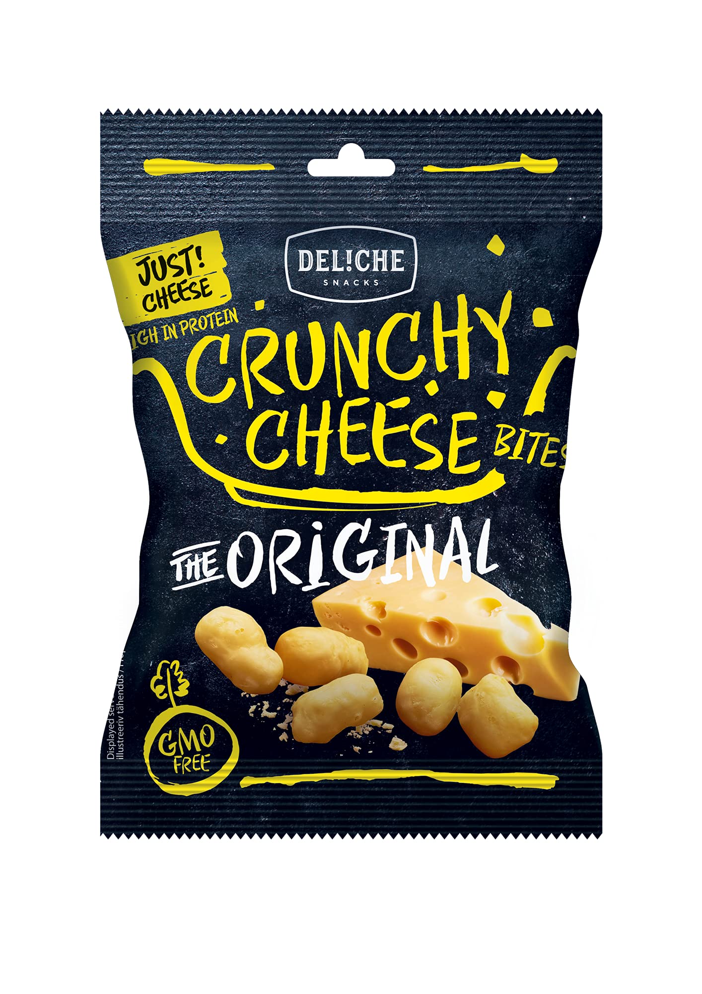 Buy Crunchy Natural Gouda Cheese Crackers 12 x 35g Bags, Plain Gouda