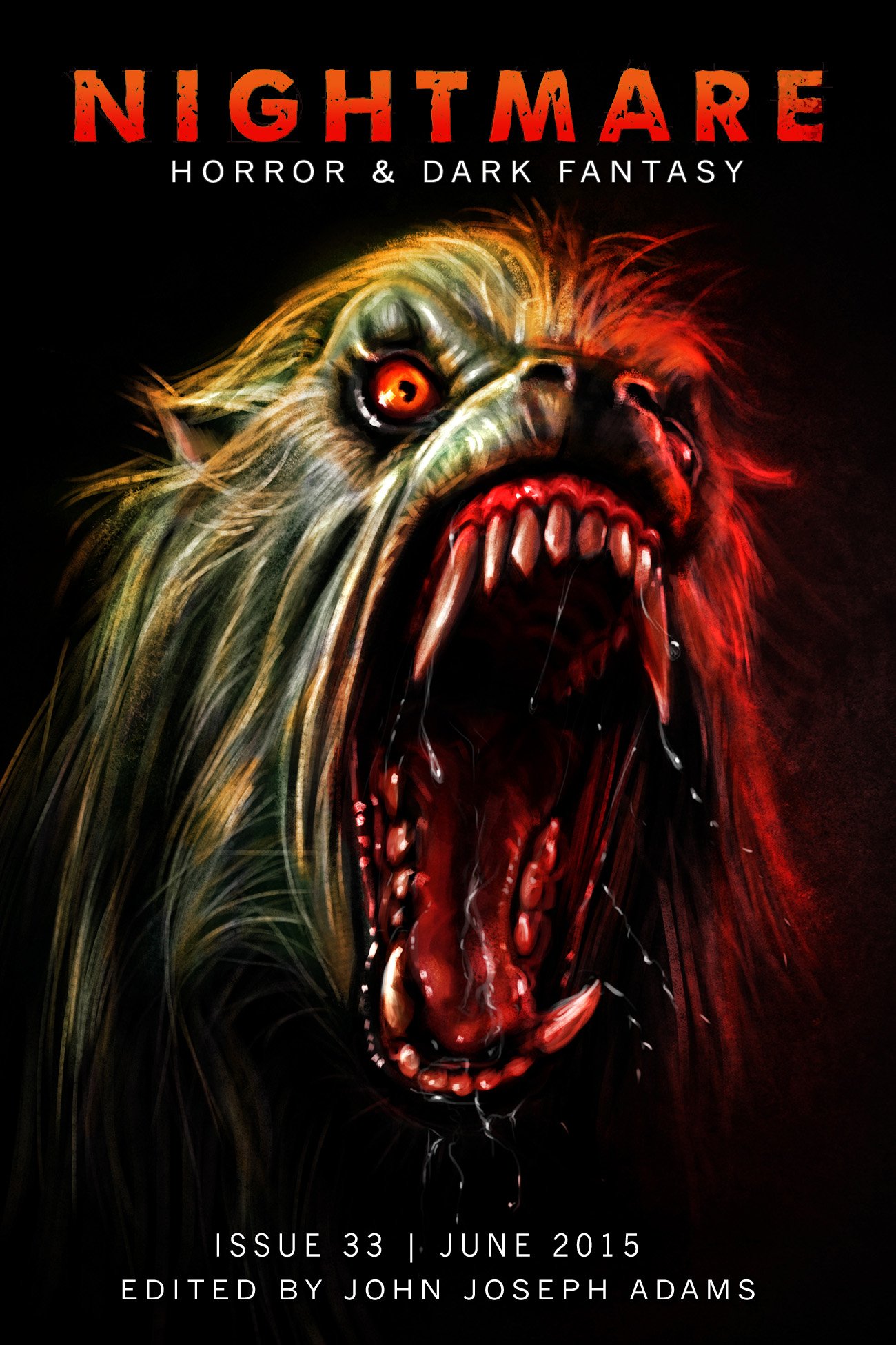 Cover of Nightmare Magazine, June 2015