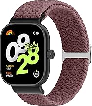 WNIPH Braided Watch Strap Compatible with Xiaomi Redmi Watch 5/4/Xiaomi Smart Band 8 Pro/9 Pro, Soft Adjustable Nylon Woven Replacement Strap, Comfortable, Breathable for Men and Women