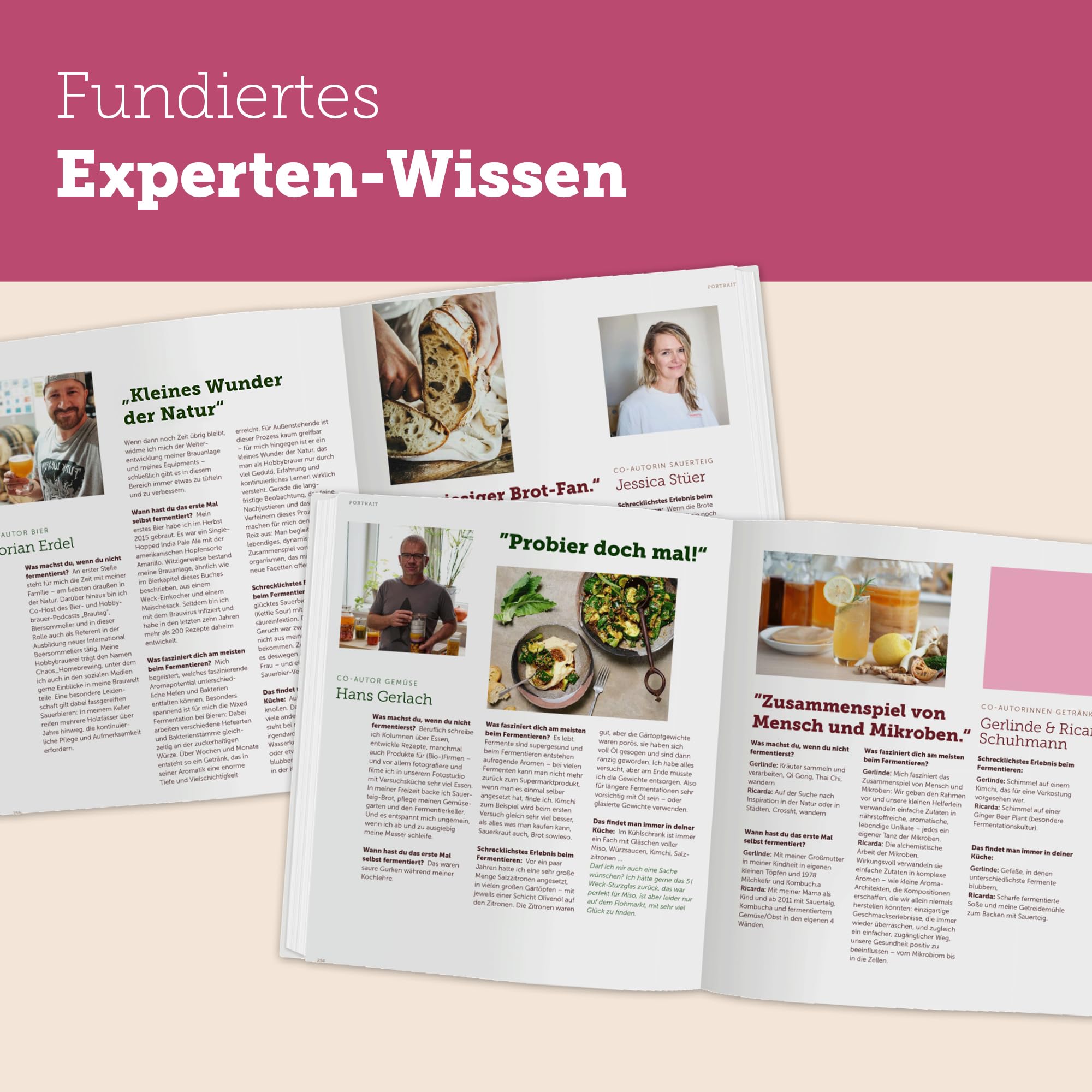 Natürlich Fermentieren: Grundlagen, Anleitungen, Rezeptideen, Gemüse, Kimchi, Kombucha, Kefir, Joghurt, Bier, Essig, Sauerteig