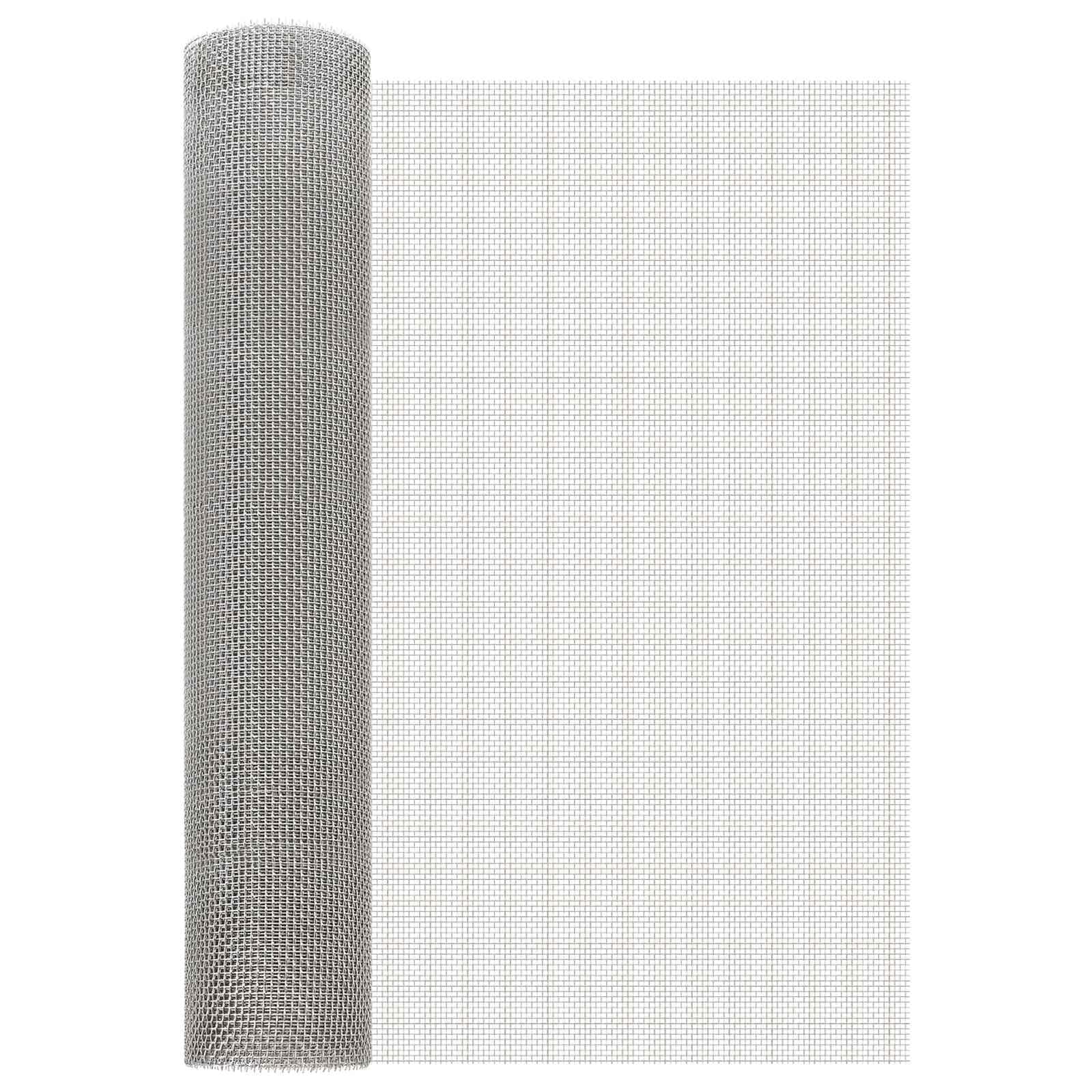 60 x 1000 cm 6 Mesh Edelstahl 201