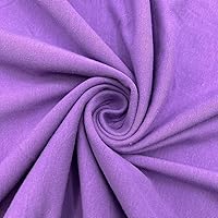 Vista 21 de EOVEA - Tela de algodón y elastano por yarda - Tejido de jersey elástico en 4 direcciones - Tela de camiseta de elastano y algodón - Ligero