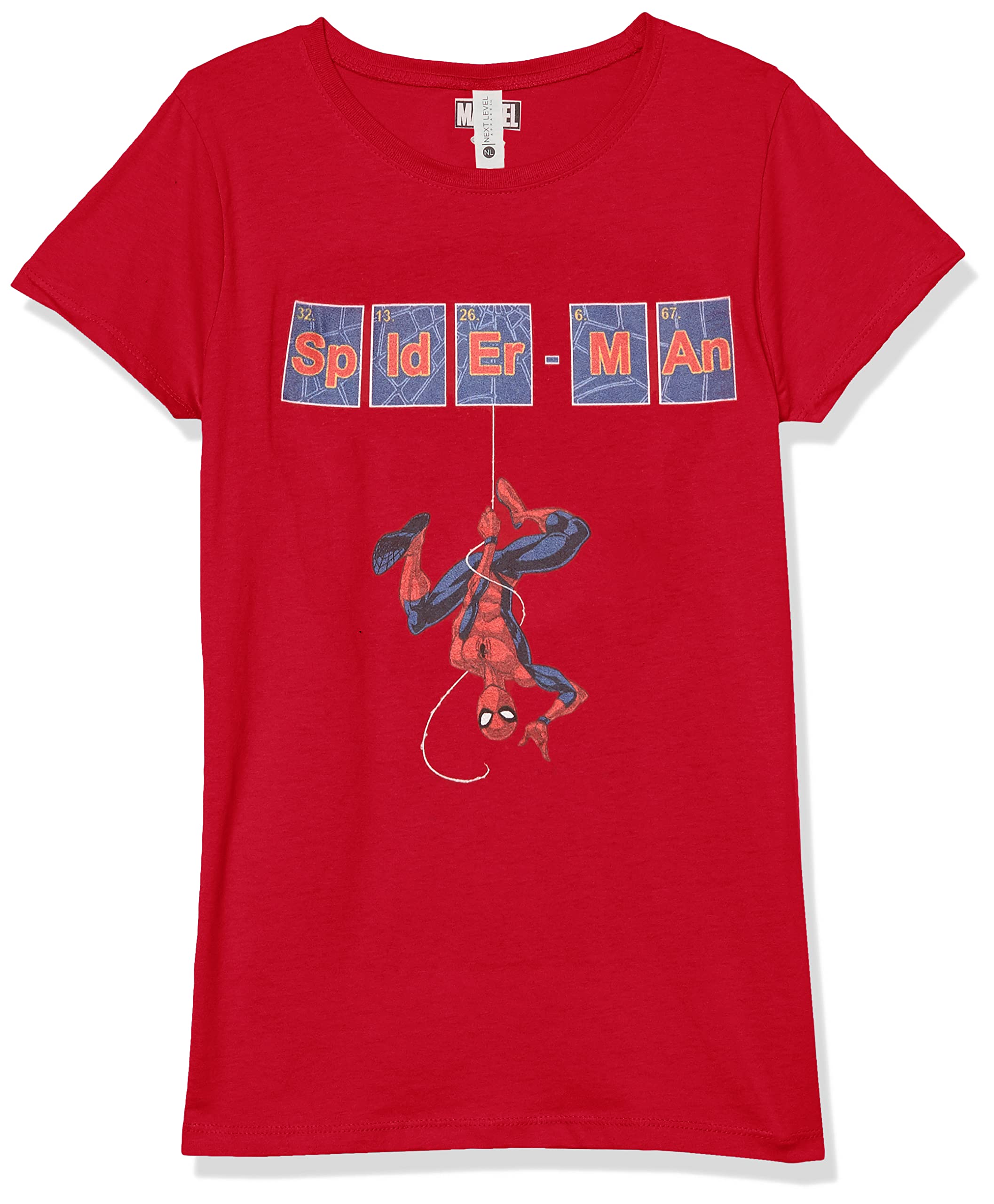 T-shirt Spider-Man filles Marvel en coton à manches courtes - 3