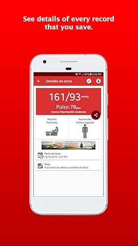 My Blood pressure log