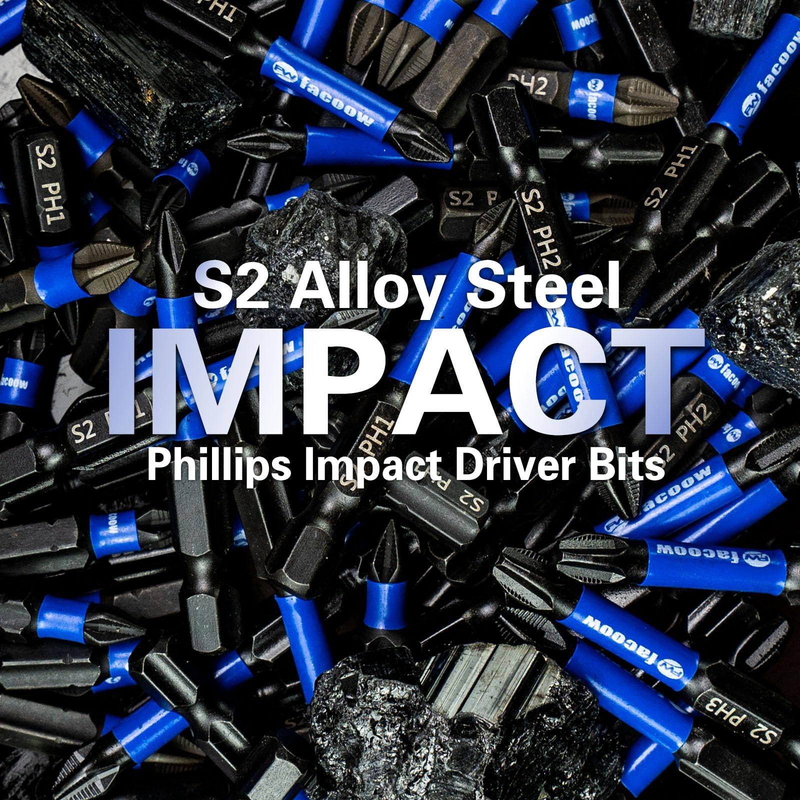 Facoow Impact Driver Bits - 8 Piece Set -6