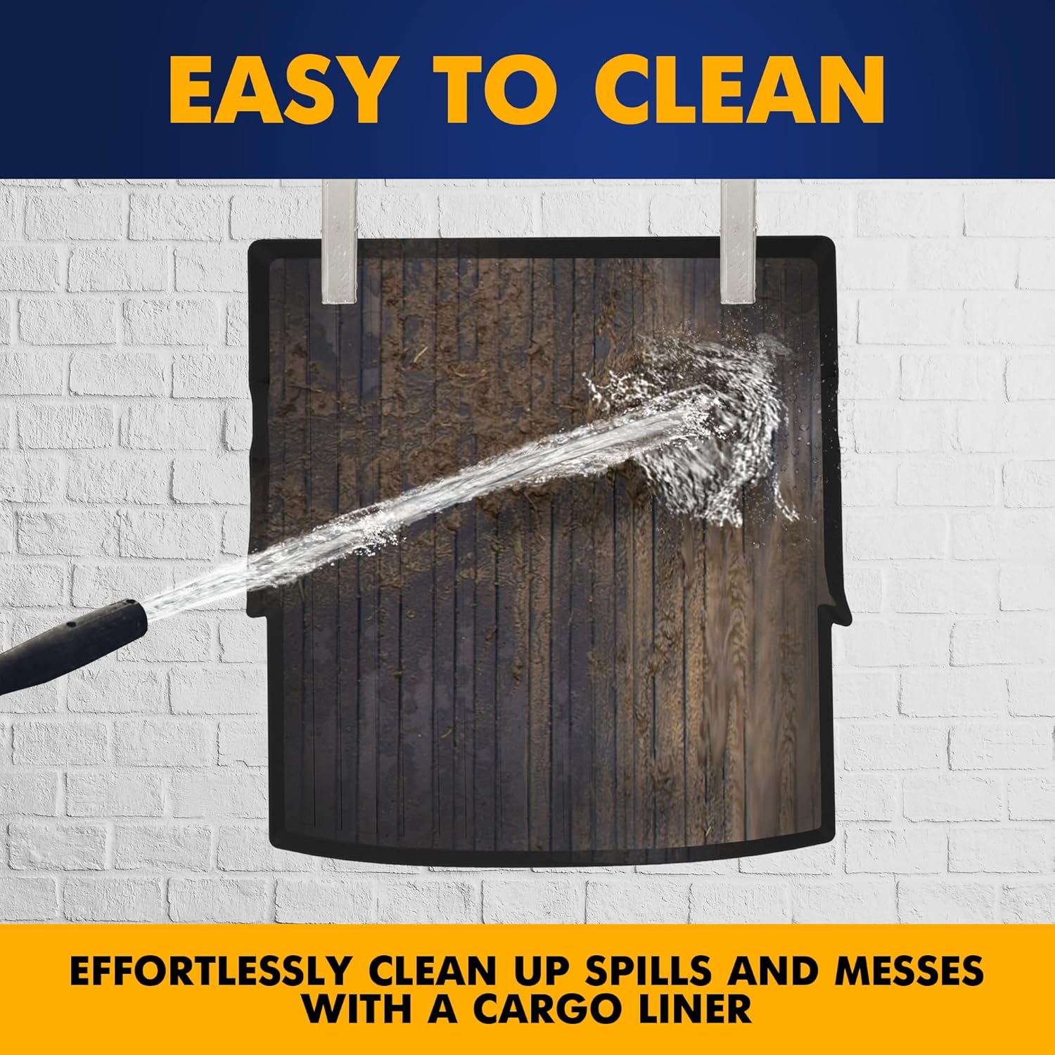 Premium Cargo Liner for Mazda CX-50 2023-2025- 100% Protection - Custom Fit Car Trunk Mat - All-Season Black Cargo Mat - 3D Shaped Laser Measured Trunk Liners for Mazda CX50