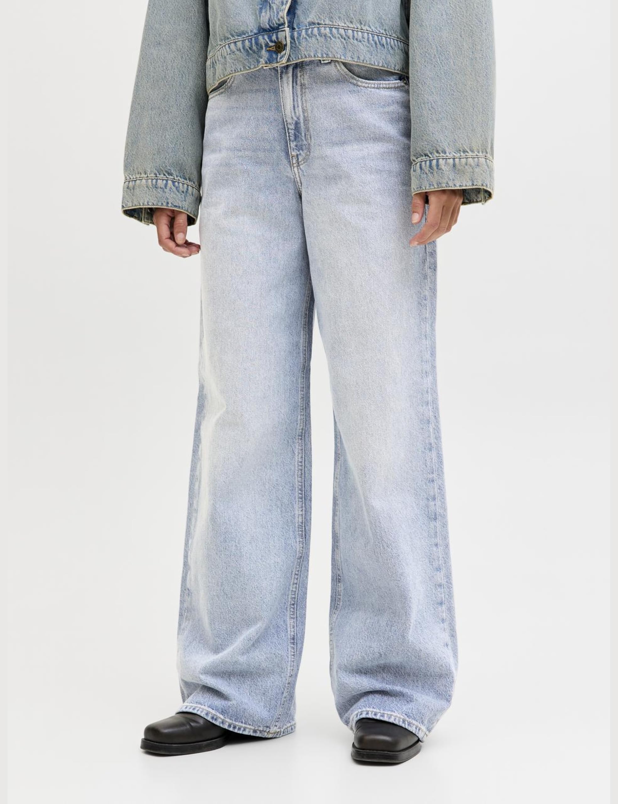 JACK & JONES Female Weit geschnitten JXTOKYO Wide HW R400 DNM NOOS