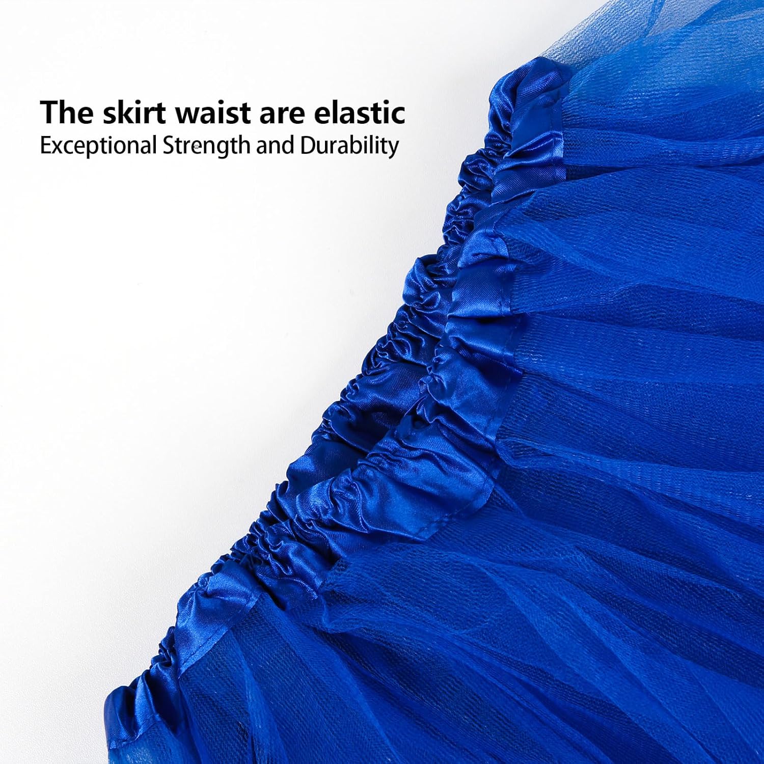 6 Pcs Women's Halloween Costume Accessories Set, Goggles/Yellow Beanie/Blue Dress/Blue Suspenders/Gloves/Yellow Stockings - Image 7