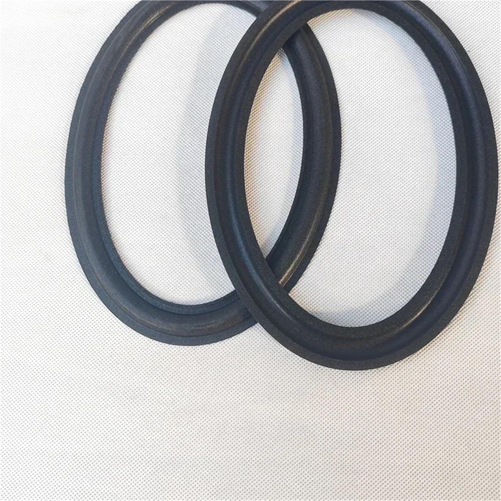 1 Uds 6x9 Pulgadas Espuma for Altavoz Envolvente for ma-rk Levinson Oval Woofer Piezas de reparación de Altavoces de Coche Accesorios de Altavoz Lado de Esponja(Schwarz)
