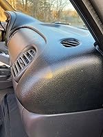 Vista 5 de ECOTRIC Cubierta de Tablero Compatible con Dodge Ram 1500 1998-2001/Dodge Ram 2500 3500 1998-2002, Cubierta Negra para Tablero