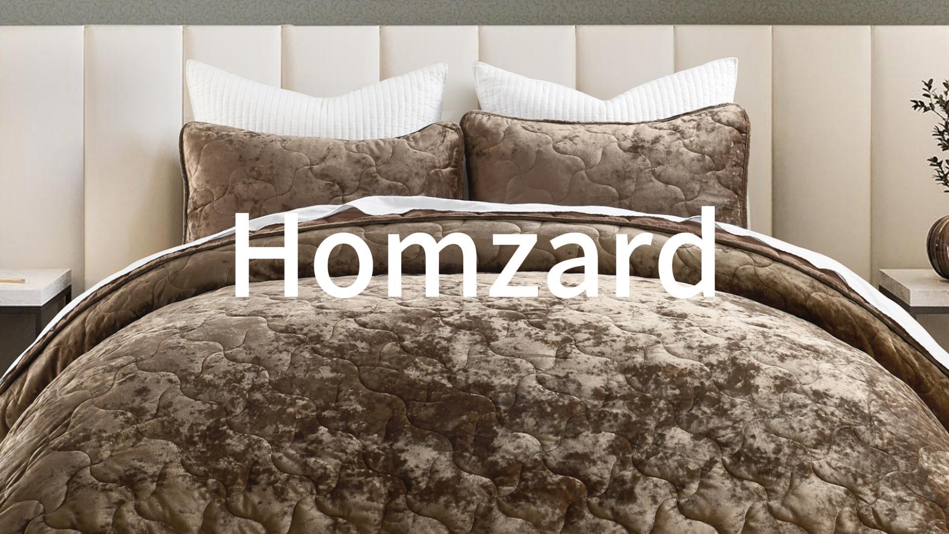 Amazon.com: Homzard Luxury Velvet Quilt Set Queen Size Bedding