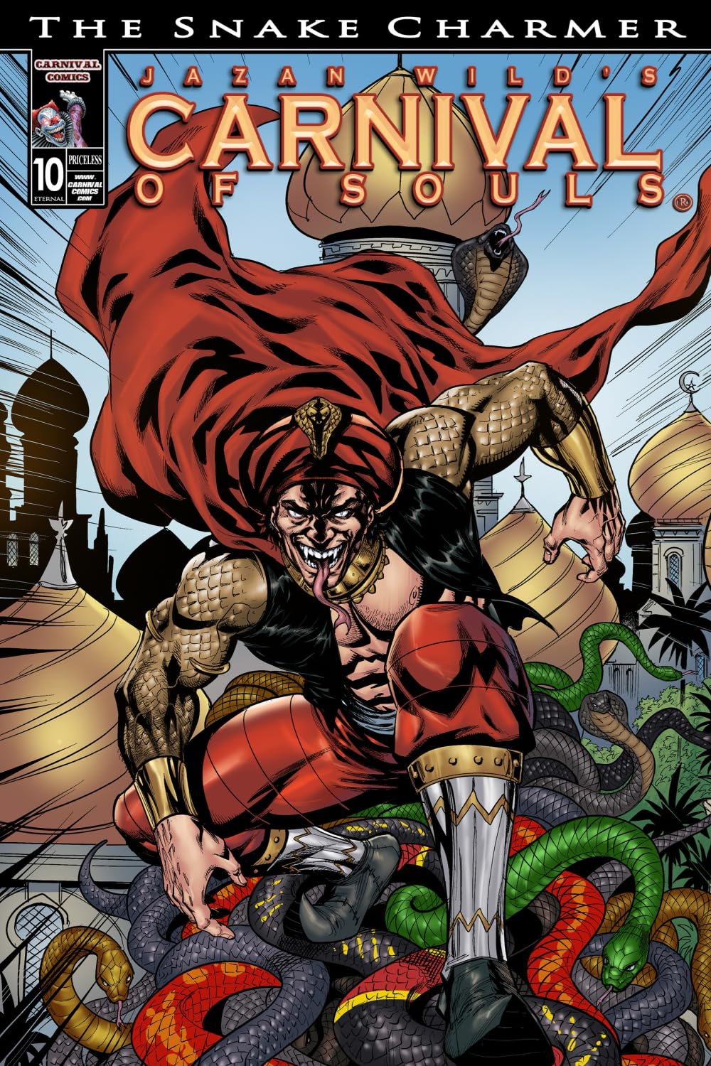 CARNIVAL OF SOULS: The Snake Charmer (Carnival Of Souls Graphic Novel Book 10)
