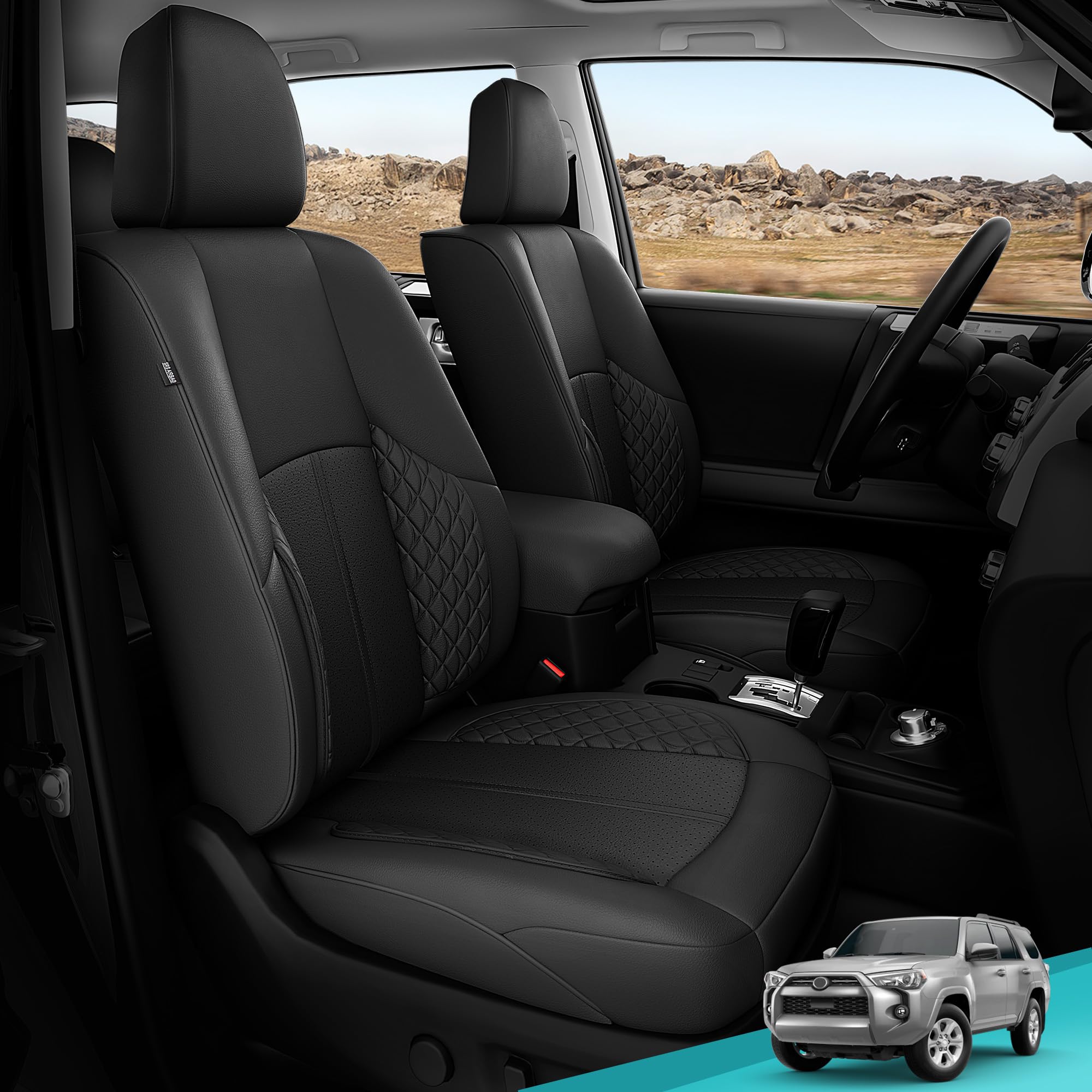 FEINEPRO Seat Covers (5 Seats, Black)