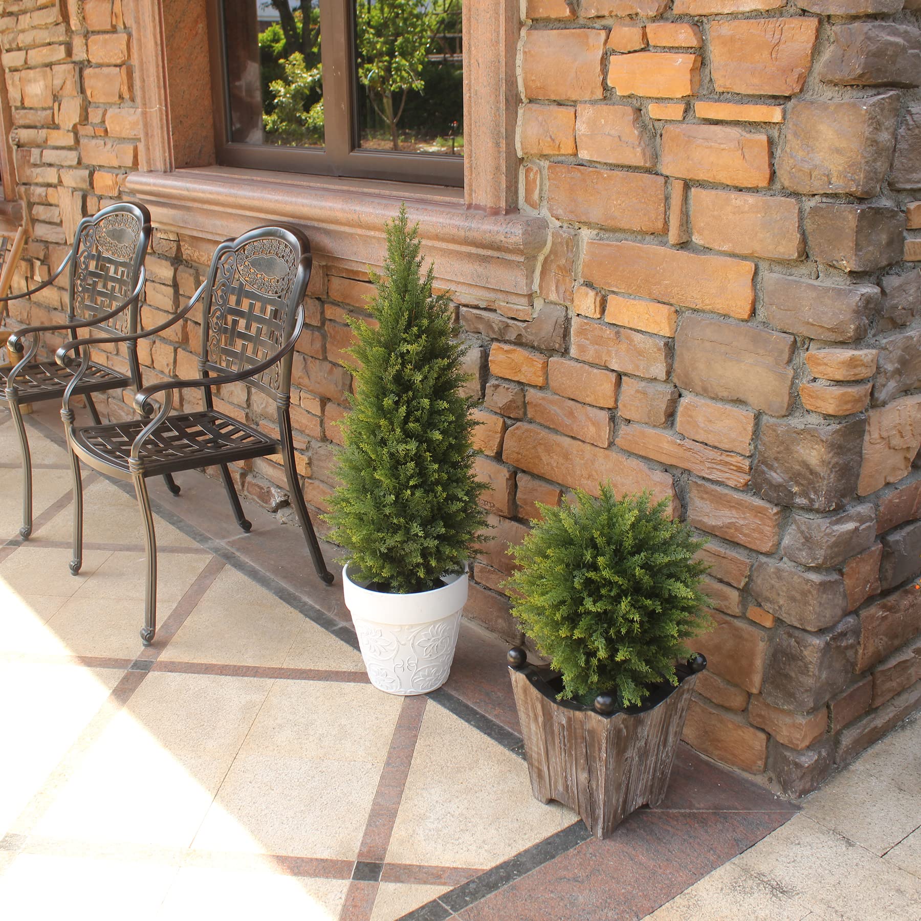 Alberi di cedro artificiale da 0,9 m con picchetto per | FindTheDeal