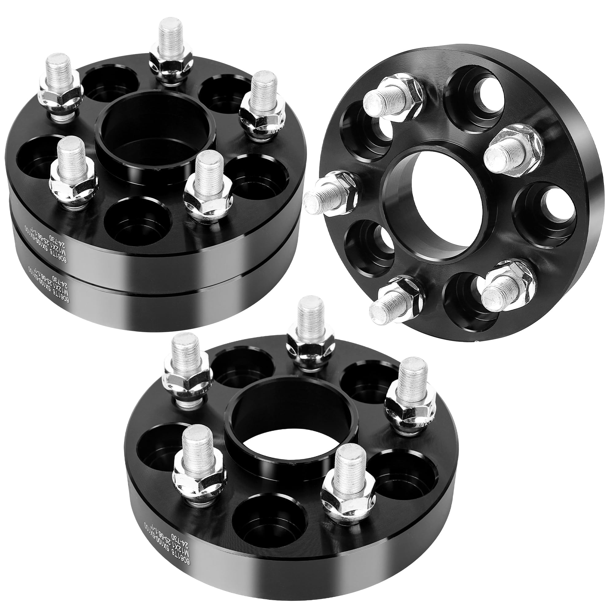 4* 15mm Thick 5x100mm TO 5x4.5 Wheel Adapters 56.1mm CB For Subaru BRZ