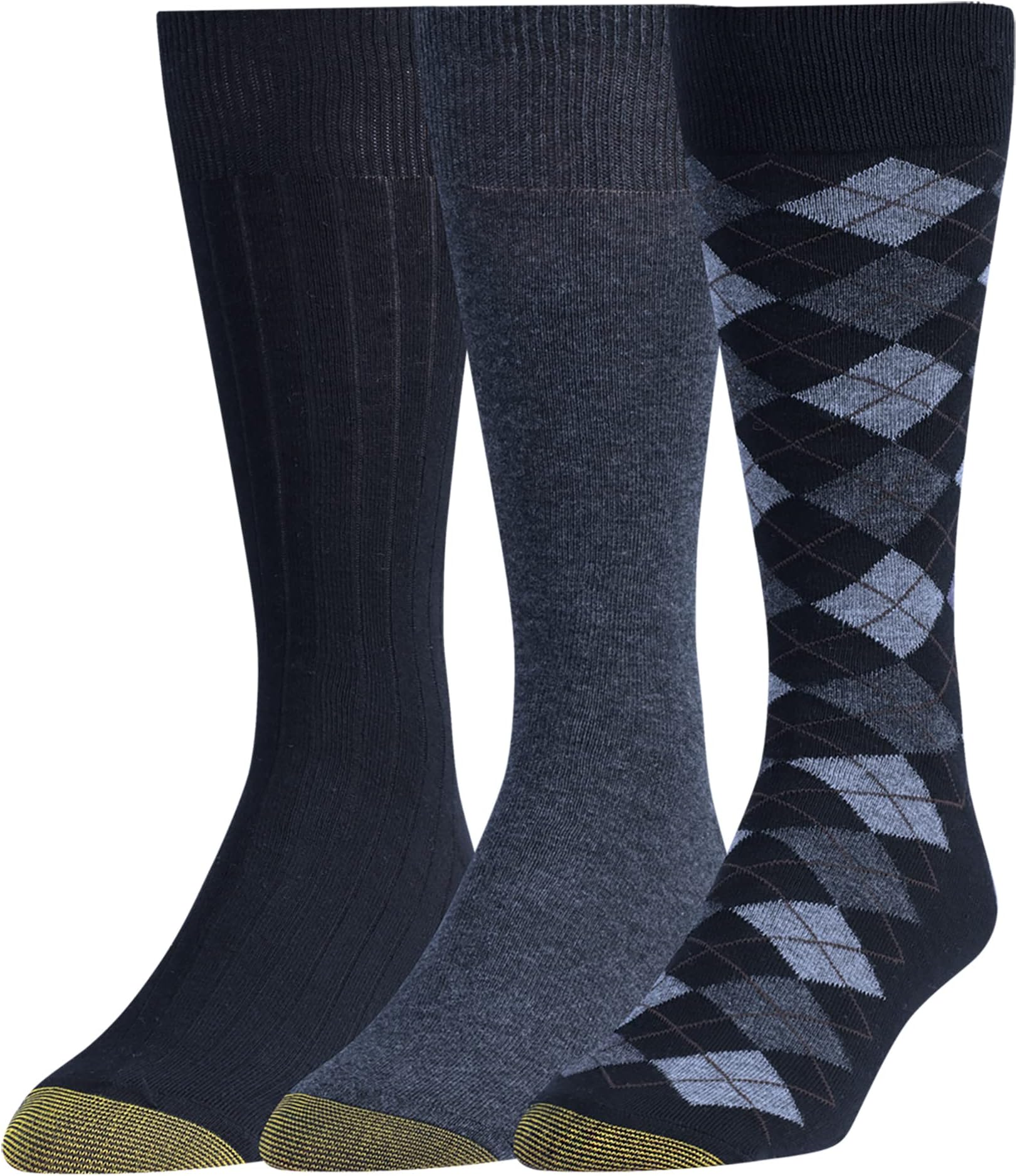 Men's Classic Dress Socks (Pack of Three Pairs)