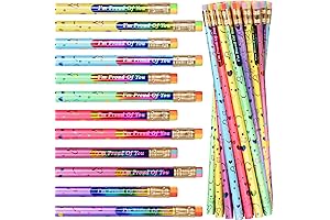 Valentine's Day Pencils for Kids School Draw 36 Pack