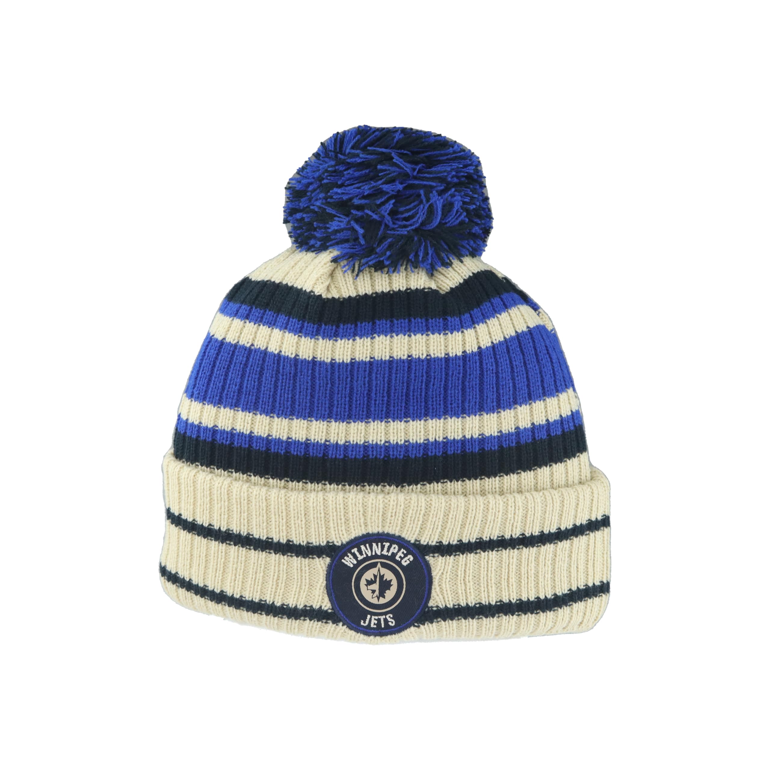 Zhats Unisex Dark Stone Nhl Officially Licensed Beanie Pom Paramount