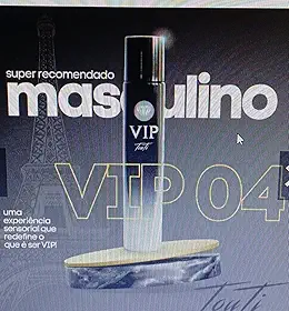 Perfume Fragrância Numero 04 Vip Touti. Tipo Parfum