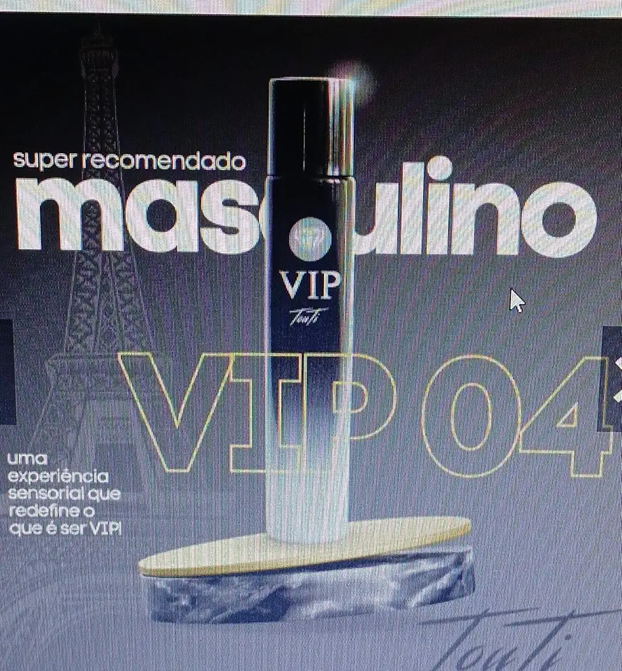 Perfume Fragrância Numero 04 Vip Touti. Tipo Parfum