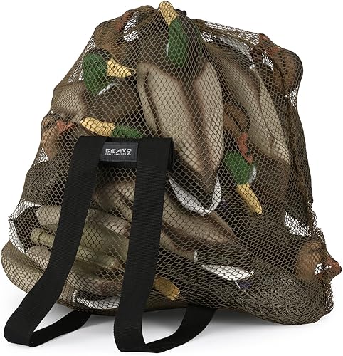 GearOZ Bolsa de señuelo de pato con malla para señuelo de ganso, pavo, señuelo de aves acuáticas, bolsas de señuelo duraderas, mochila de equipo de