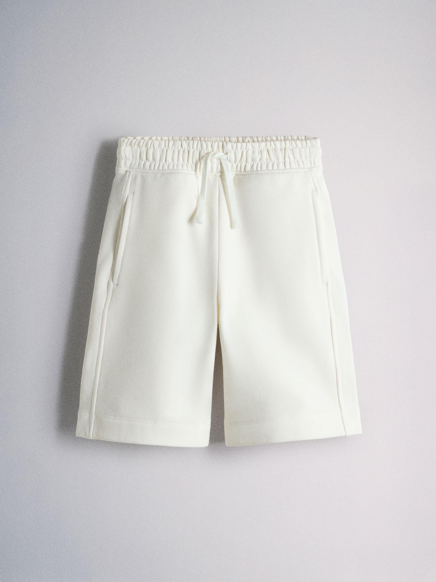THE SET Niños Pack de 4 Pantalones Cortos de chándal de Punto