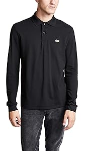 Lacoste Men's Classic Long Sleeve Pique Polo Shirt
