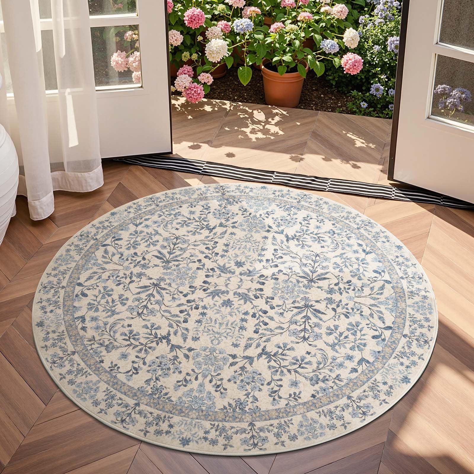jinchan Zenith Round Rug 4ft