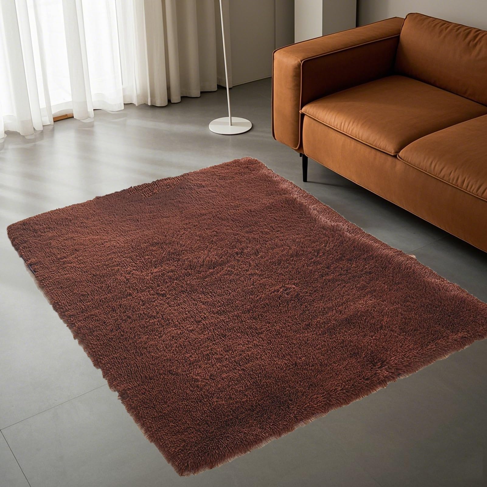 Amazon | カーペット ラグ 115 x 200 cm 洗える滑り止め付 ラグマット