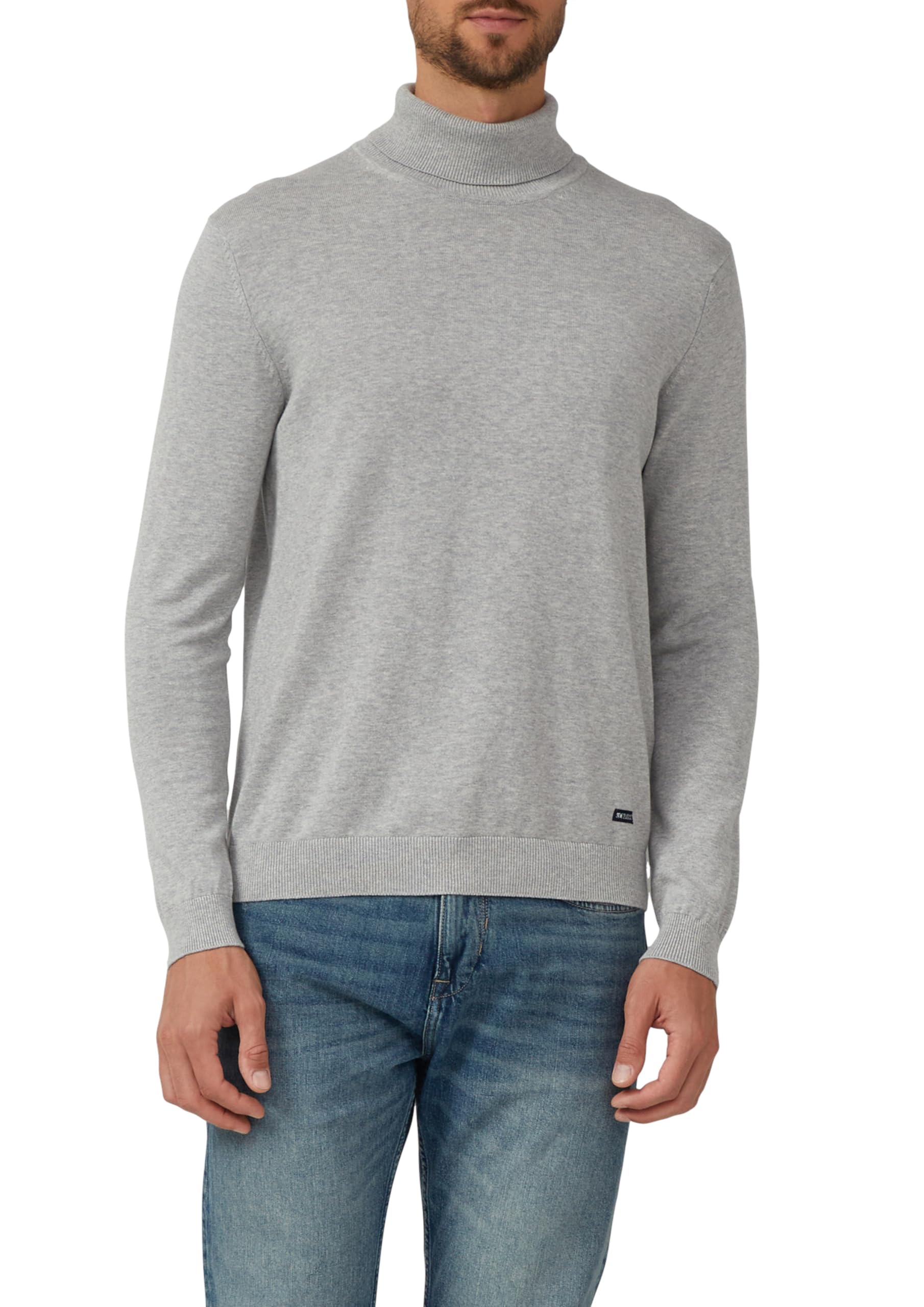 s.Oliver Rollkragenpullover aus Reiner Baumwolle