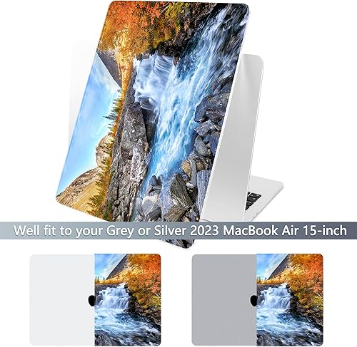 Miniatura 148 de Batianda Funda prémium para MacBook Air de 15 pulgadas 2025 M4 2024 2023 con chip M3 M2 modelo A3241/A3114/A2941, carcasa rígida diseñada