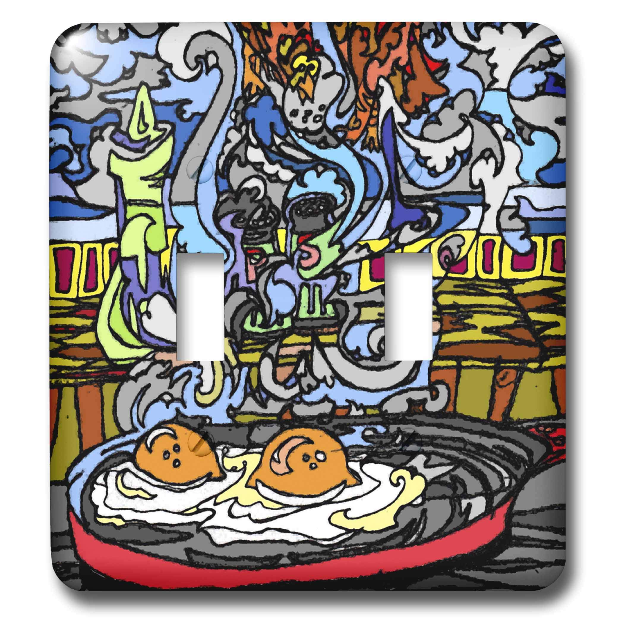 Egg Dreams Double Interrupteur Finition Artistique Premium
