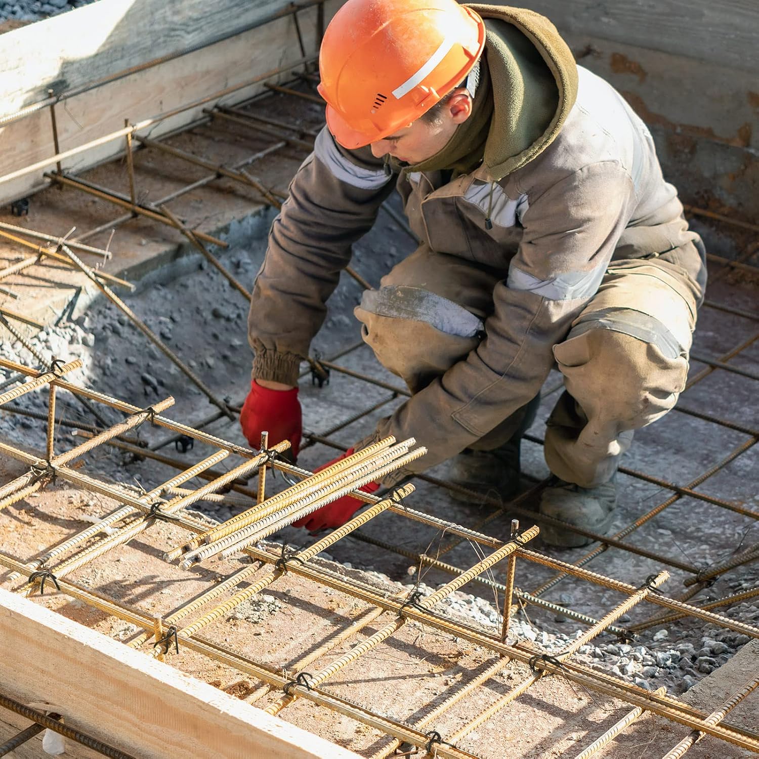 Cunno 10 Roll Rebar Tie Wire 16 Gauge Bailing Wire Roll Rebar Tie Tool Annealed Multi Purpose Flexible Reel for Home Decoration Industrial Tool, Total 984 Feet (Black)