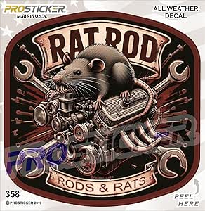 Purchase Genuine Rat Rod Parts Decal/sticker In Brewster, New York - Foto 8