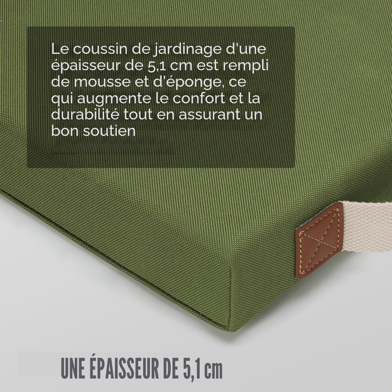 HappyPicnic Grande genou Mat-gardening Repose-genoux Pad