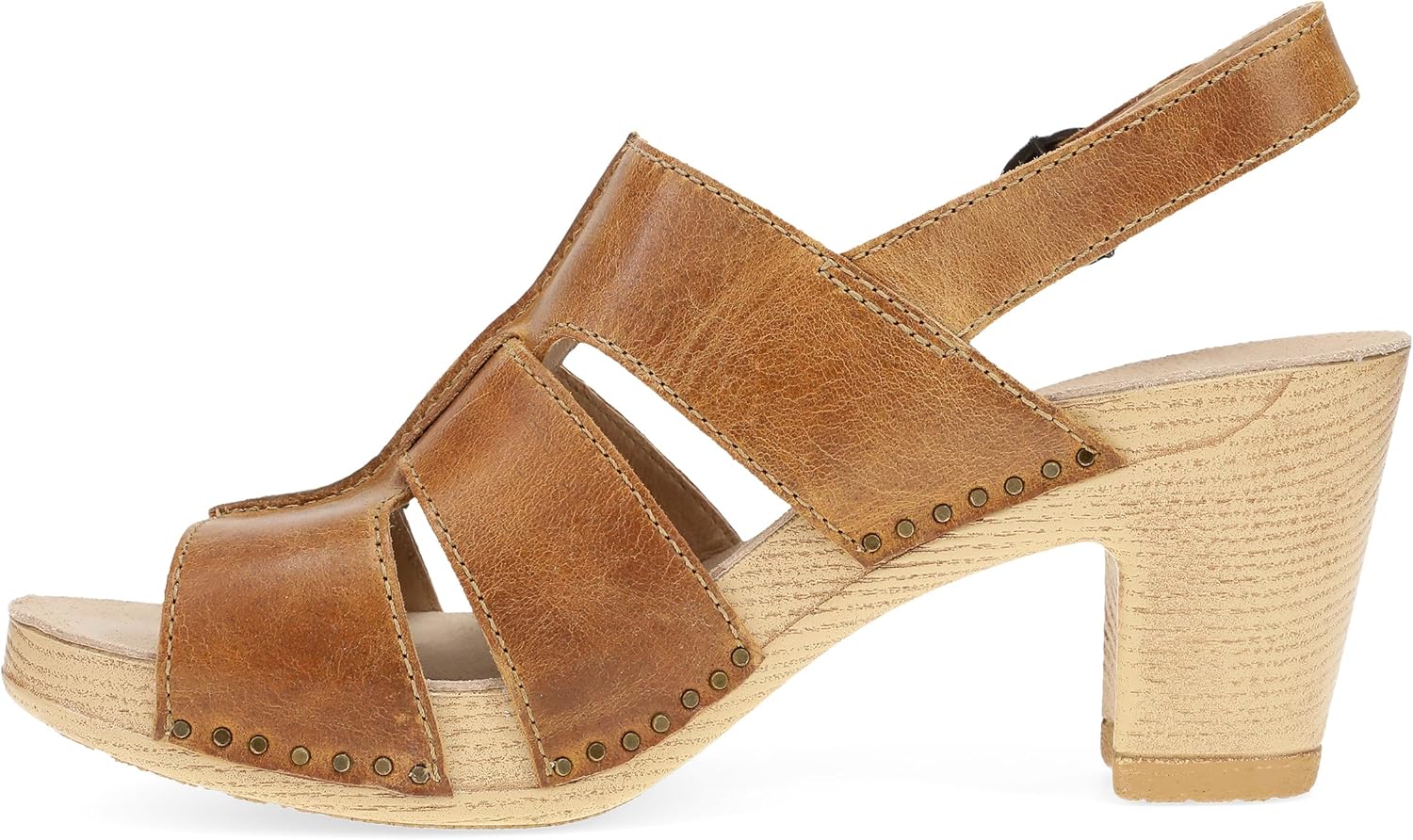 Dansko Tatiana Stylish Gladiator Sandal for Women - Luxe Leathers and a Heel for a Classy, All-Day Look - Cushioned Footbed for All-Day Comfort