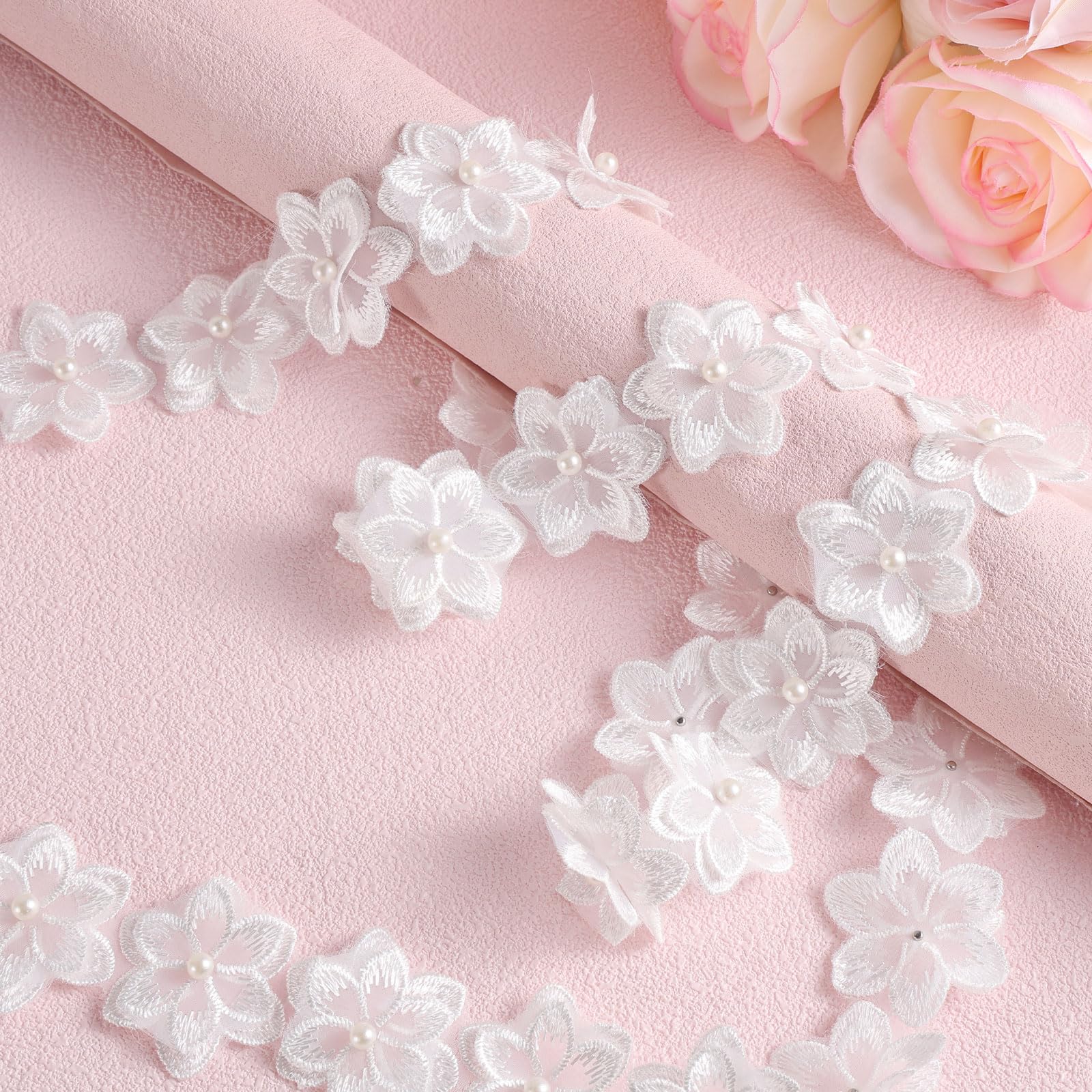 Nastro Per Cucito Artistico Nastro In Pizzo Nero Veneziano Ricamato A Fiori E Foglie - Perfetto Per Abiti Da Sposa E Progetti Creativi Bordo Pizzo Per Decorazioni Cucito