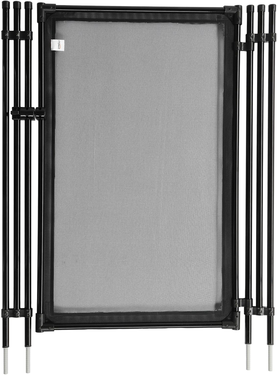 VINGLI Pool Fence Gate 4Ft x 2.5Ft Swimming Pool Fence in Ground Pool Safety Fencing, Black