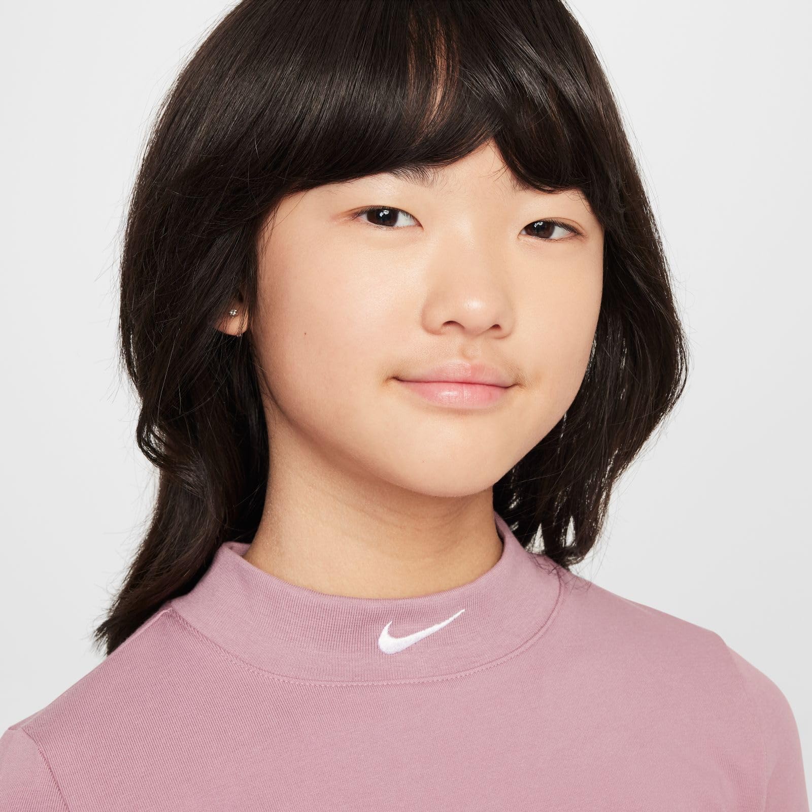 NIKE Koszulka z długim rękawem Dziewczynki Nike Sportswear Langarmoberteil Für Ältere Kinder (Mädchen)