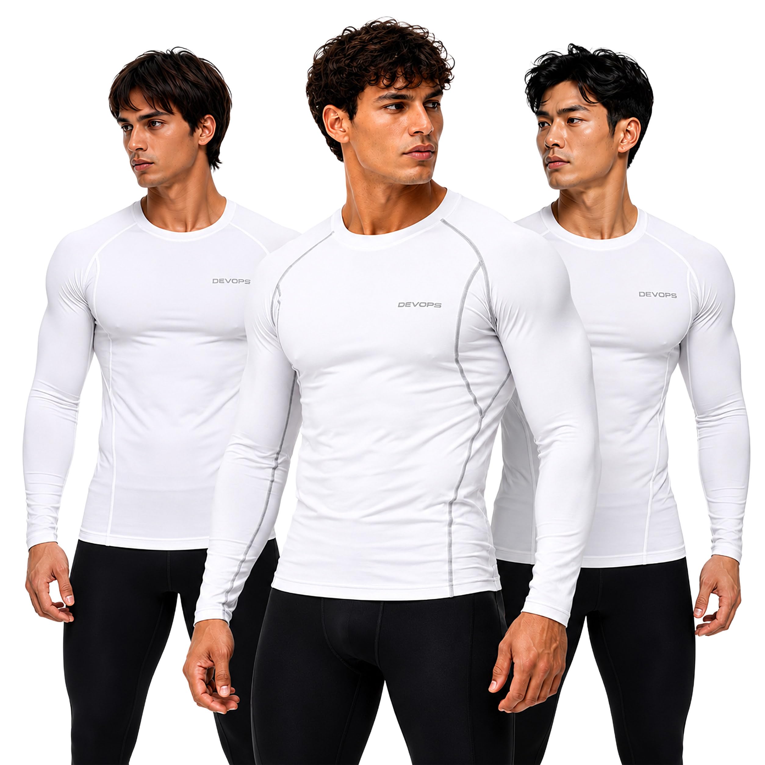 DEVOPS Long Sleeve Compression Baselayer