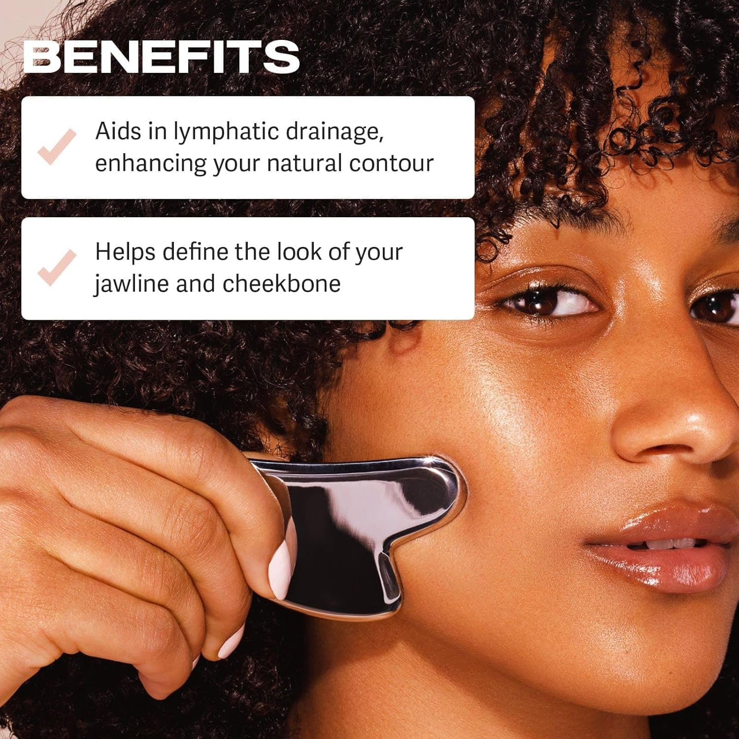 Sifoz Premium Gua Sha Tool For Face, Anti-Aging Facial Massager Tool For Tighten Skin, 100% 304 Stainless Steel Skin Care Gua Sha for Face, Neck, Eye to Reduce Wrinkles and Relax Body Muscles Sifoz Premium Gua Sha Tool For Face, Anti-Aging Facial Massager Tool For Tighten Skin, 100% 304 Stainless Steel Skin Care Gua Sha for Face, Neck, Eye to Reduce Wrinkles and Relax Body Muscles