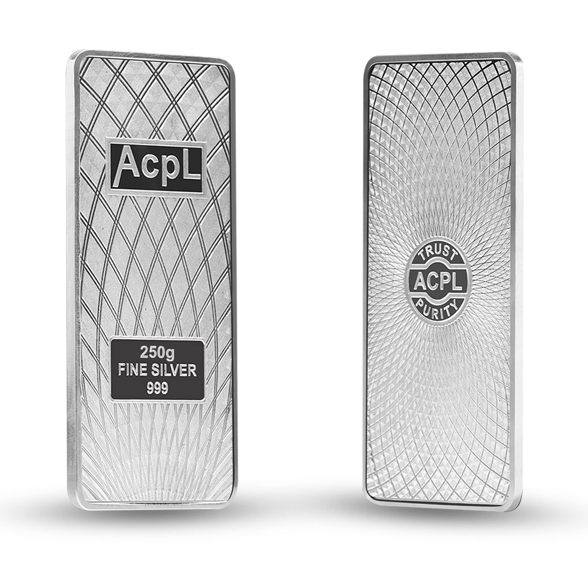 ACPL Precious Moments BIS Hallmarked 250 Gram Silver Coin Bar 999 Purity with Sleev Packing (B09H6TW6G6) Amazon Price History, Amazon Price Tracker